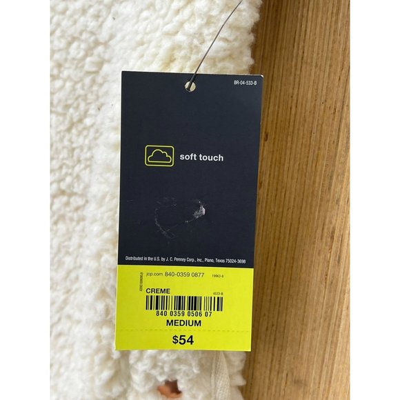 Xersion - Women's Super Soft Fleece Mock Neck Pullover Sweater - White - Medium - Picture 9 of 14